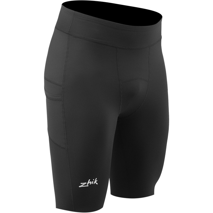 2024 Zhik Mens Eco Spandex UPF50+ Shorts SRT-0063-M-BLK - Black